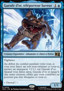 Gueule d'or, t�l�porteur baveur  - Marvel Super Heroes Commander Decks