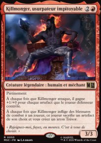 Killmonger, usurpateur impitoyable - Marvel Super Heroes Commander Decks