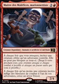 Ma�tre des Mal�fices, marionnettiste - Marvel Super Heroes Commander Decks