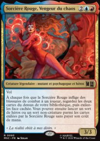 Sorci�re Rouge, Vengeur du chaos - Marvel Super Heroes Commander Decks