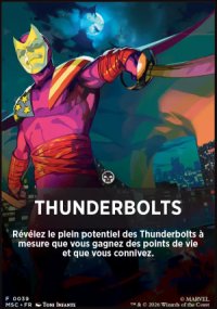 Thunderbolts - Marvel Super Heroes Commander Decks