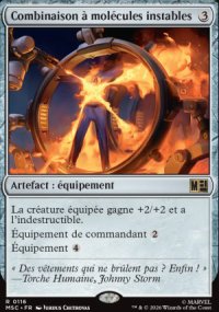Combinaison � mol�cules instables - Marvel Super Heroes Commander Decks