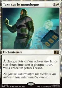Taxe sur le monologue - Marvel Super Heroes Commander Decks