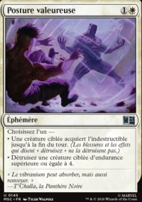 Posture valeureuse - Marvel Super Heroes Commander Decks