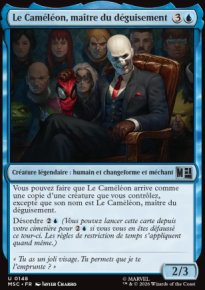 Le Cam�l�on, ma�tre du d�guisement - Marvel Super Heroes Commander Decks
