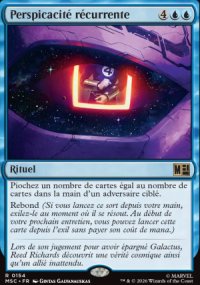 Perspicacit� r�currente - Marvel Super Heroes Commander Decks