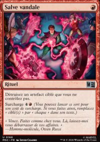 Salve vandale - Marvel Super Heroes Commander Decks