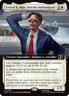 Everett K. Ross, attach� malchanceux - Marvel Super Heroes Commander Decks