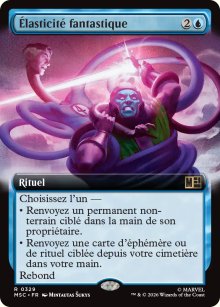 �lasticit� fantastique - Marvel Super Heroes Commander Decks