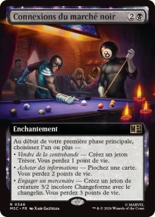 Connexions du march� noir - Marvel Super Heroes Commander Decks
