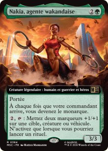 Nakia, agente wakandaise - Marvel Super Heroes Commander Decks