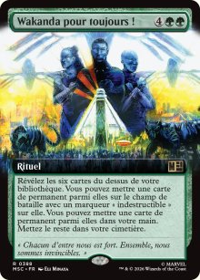 Wakanda pour toujours�! - Marvel Super Heroes Commander Decks