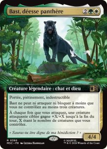 Bast, d�esse panth�re - Marvel Super Heroes Commander Decks