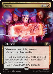 Affres - Marvel Super Heroes Commander Decks