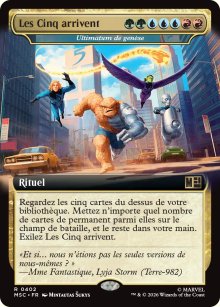 Ultimatum de gen�se - Marvel Super Heroes Commander Decks
