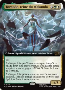 Tornade, reine du Wakanda - Marvel Super Heroes Commander Decks