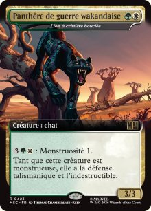 Lion � crini�re boucl�e - Marvel Super Heroes Commander Decks