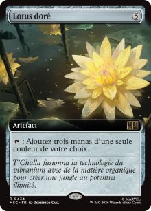 Lotus dor� - Marvel Super Heroes Commander Decks