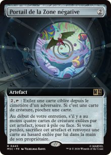 Portail de la Zone n�gative - Marvel Super Heroes Commander Decks