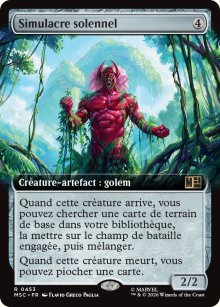 Simulacre solennel - Marvel Super Heroes Commander Decks