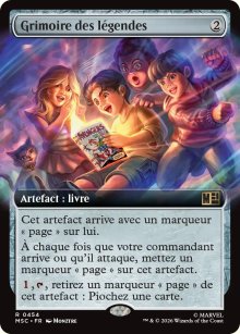 Grimoire des l�gendes - Marvel Super Heroes Commander Decks