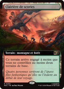 Clairi�re de scories - Marvel Super Heroes Commander Decks