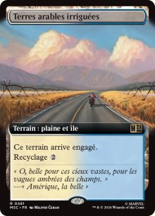 Terres arables irrigu�es - Marvel Super Heroes Commander Decks