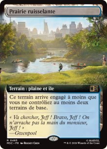 Prairie ruisselante - Marvel Super Heroes Commander Decks