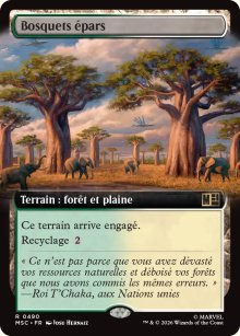 Bosquets �pars - Marvel Super Heroes Commander Decks