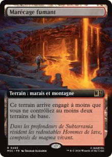 Mar�cage fumant - Marvel Super Heroes Commander Decks