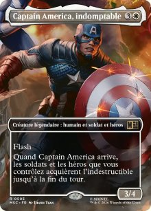 Captain America, indomptable - Marvel Super Heroes Commander Decks