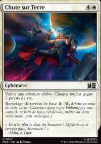 Chute sur Terre - Marvel Super Heroes Commander Decks