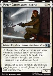 Peggy Carter, agent secret - Marvel Super Heroes Commander Decks