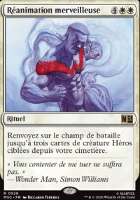 R�animation merveilleuse - Marvel Super Heroes Commander Decks