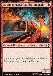 Happy Hogan, chauffeur intr�pide - Marvel Super Heroes Commander Decks