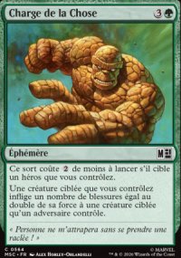 Charge de la Chose - Marvel Super Heroes Commander Decks