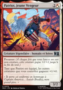 Patriot, jeune Vengeur - Marvel Super Heroes Commander Decks
