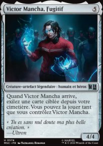 Victor Mancha, Fugitif - Marvel Super Heroes Commander Decks