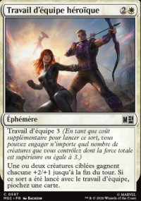 Travail d'�quipe h�ro�que - Marvel Super Heroes Commander Decks