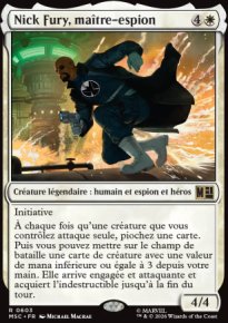 Nick Fury, ma�tre-espion - Marvel Super Heroes Commander Decks