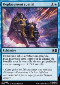 D�placement spatial - Marvel Super Heroes Commander Decks