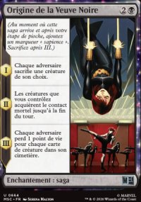 Origine de la Veuve Noire - Marvel Super Heroes Commander Decks
