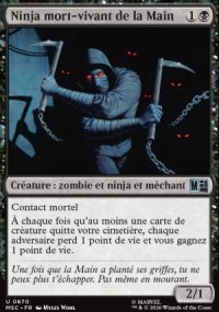 Ninja mort-vivant de la Main - Marvel Super Heroes Commander Decks