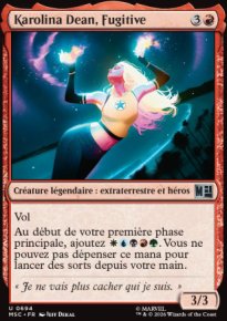 Karolina Dean, Fugitive - Marvel Super Heroes Commander Decks