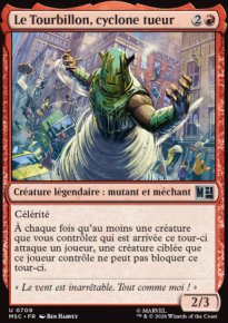Le Tourbillon, cyclone tueur - Marvel Super Heroes Commander Decks