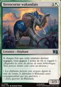 Terrocorne wakandais - Marvel Super Heroes Commander Decks
