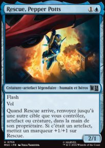 Rescue, Pepper Potts - Marvel Super Heroes Commander Decks