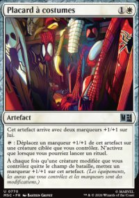Placard � costumes - Marvel Super Heroes Commander Decks
