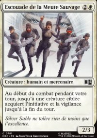 Escouade de la Meute Sauvage - Marvel Super Heroes Commander Decks