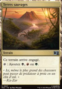 Terres sauvages - Marvel Super Heroes Commander Decks